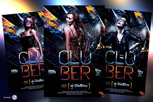 Cluber Flyer Template