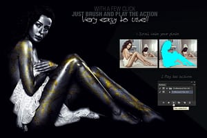 Professional Body Painting Photoshop Action